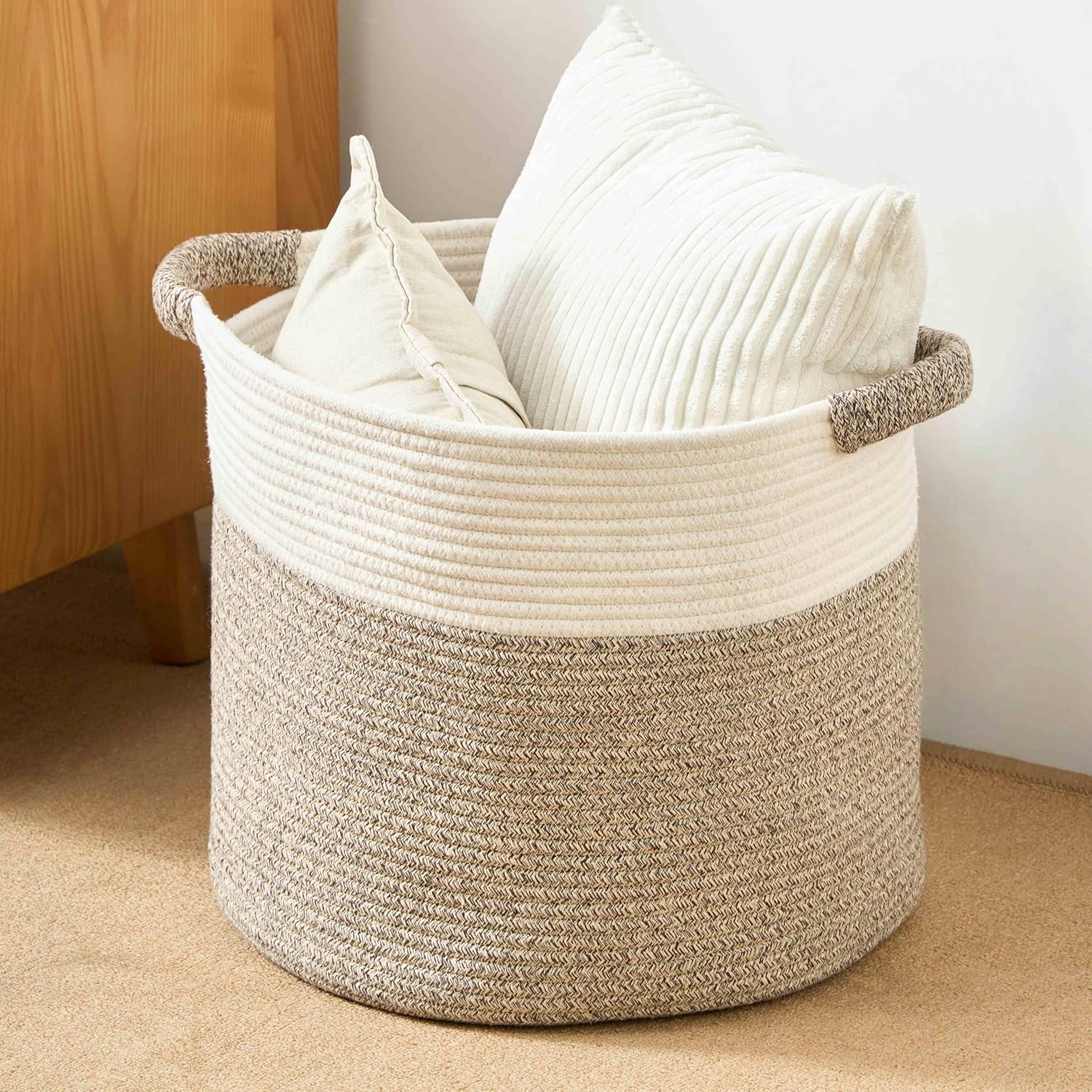 Round Blanket Basket
