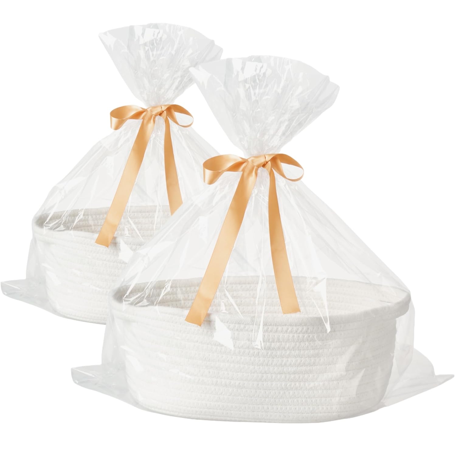 Small Woven Gift Basket - 2 Pack
