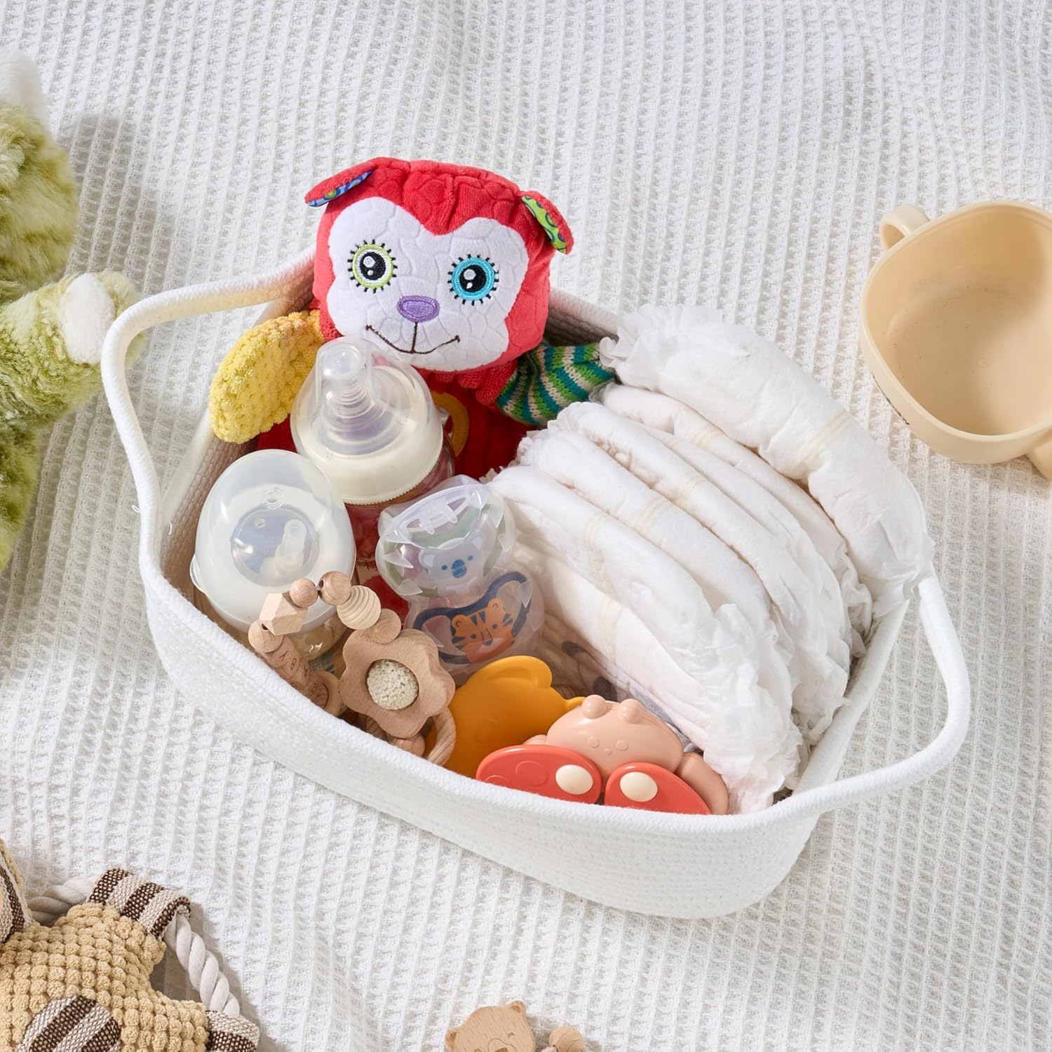 Small Woven Gift Basket - Rectangular